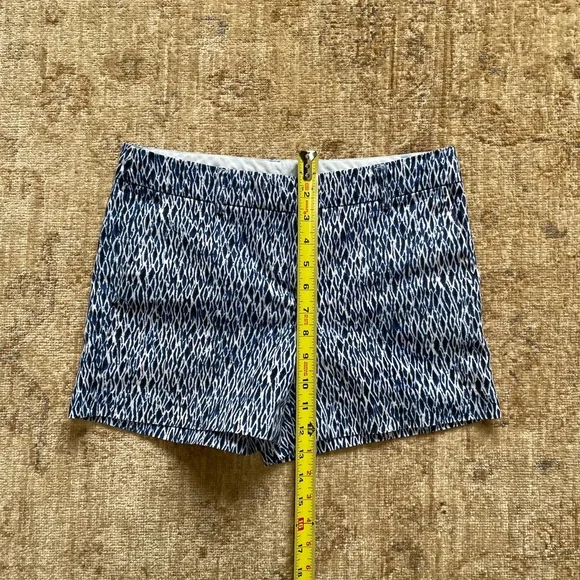 Blue Wave print Bermuda shorts, size 0 by Kenar - Picture 6 of 7